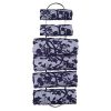 mDesign Wall Mount Metal Wire Towel Storage Shelf Organizer