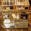 PuTwo Vintage Makeup Organizer 3 Layers 6 Drawers Detachable