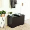 VASAGLE Lift Top Entryway Storage Chest/Bench with 2 Safety Hinge