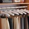 Hafele Closet Rod Round - with End Supports, Synergy Collection