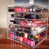 Cq acrylic Large 5 Drawers and 11 Grids Acrylic Makeup Organizer