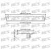 KES Towel Rack, Bathroom Shelf with Towel Bar