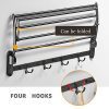 BESy Oil Rubbed Bronze Towel Racks, Bathroom Towel Shelf