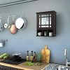 Yaheetech Mirrored Bathroom Wall Storage Cabinet
