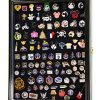 Lapel Pin Pins Display Case Cabinet Wall Rack Holder Disney Hard Rock