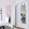 AOOU Jewelry Organizer Jewelry Cabinet, Full Screen Display View Larger Mirror
