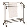 Amazing Buys 3 Tier Towel Rack in A Dark Bronze Finish