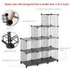 TomCare 9-Cube Modular Wire Storage – Customizable, Stackable & Space-Saving Organizer for Any Room