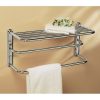 Gatco Double Towel Rack with Chrome Finish