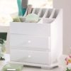 simply simily. Vanity Storage Beauty Organizer with Two Drawers