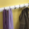 Umbra Flip 8-Hook Wall Mounted Floating Coat Rack