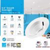 Parmida (12 Pack) 5/6 inch Dimmable LED Recessed Retrofit Downlight