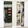 Household Essentials 3-Piece Hat Box Set with Faux Leather Lids