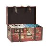 Household Essentials Medium Decorative Home Storage Trunk