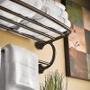 Moen Eva Collection 26-Inch Wide Bathroom Hotel-Style Towel Shelf