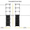Whitmor Deluxe Double Rod Adjustable Closet