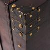 Storage Trunk Wood, Antique Treasure Chest Large