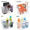 mDesign Plastic Makeup Storage Organizer Caddy Tote