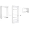 Modular Closets 7.5 FT Plywood Closet Organizer System