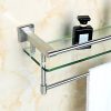 Alise Shower Glass Shelf SUS Stainless Steel Bathroom Shelf