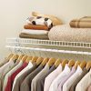 ClosetMaid Super Slide Ventilated Shelf Kit with Closet Rod