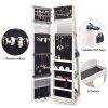 TWING Jewelry Organizer Jewelry Cabinet 360 Rotating