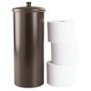 iDesign Kent Plastic Toilet Paper Tissue Roll Reserve Canister