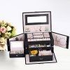 Kendal Large Leather Jewelry Box/Case/Storage/Organizer