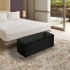 Otto & Ben 45" Storage Folding Toy Box Chest with Memory Foam Seat