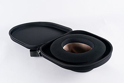 Hat Box Travel Fedora Case Universal Size Hat Carrier for Most Hats