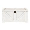 Kate and Laurel Cates Farmhouse Decorative Wood Trunk
