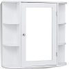 Tangkula Bathroom Cabinet Single Door Wall Mount