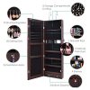 TomCare Jewelry Organizer Jewelry Cabinet Wall Door Mounted Jewelry