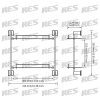 KES Bathroom Glass Shelf 2 Tier 16-Inch Tempered Glass Shower Caddy Bath