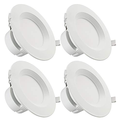 TORCHSTAR 4 PACK 6" LED Recessed Downlight with Junction Box