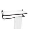 MODONA 24" Hotel Grade Towel Rack - Solid ONE-Piece