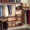 John Louis Home Solid Wood Closet System, Standard