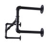 OROPY Industrial Pipe Clothes Rack, Heavy Duty Detachable Wall