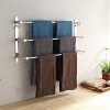 L.T LIGHTS Rustproof Stainless Steel Hand Polishing Finished Three Towel Bars