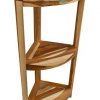 EcoDecors Oasis Corner Shelf, Natural