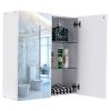 Mirror Cabinet, WATERJOY Wall-Mounted Bathroom Mirror Medicine Cabinet