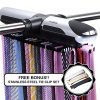 Primode Motorized Tie Rack Closet Organizer with LED Lights