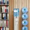 CASAVIDA 4-Tier Water Cooler Jug Rack, Water Bottle Storage