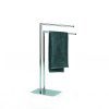 Chrome Standing Towel Rack for Bathroom | European Design, German Engineering