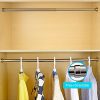 STARTOSTAR Adjustable Closet Rod 21.6 to 40.5 Inch Stainless Steel