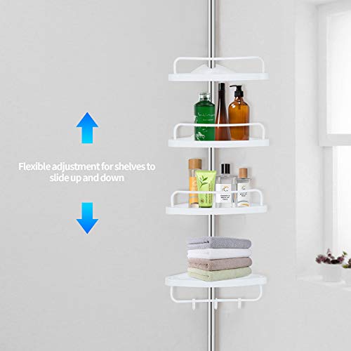 YEETE HOME Adjustable Constant Corner Shower Caddy