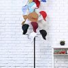 Modern Black Metal Freestanding Customizable Retail Hat Rack