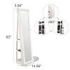 TWING Jewelry Organizer Jewelry Cabinet 360 Rotating