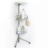 OXO Good Grips Stainless Steel Corner Standing Shower Caddy
