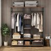 Tribesigns Double Rod Free Standing Closet Organizer